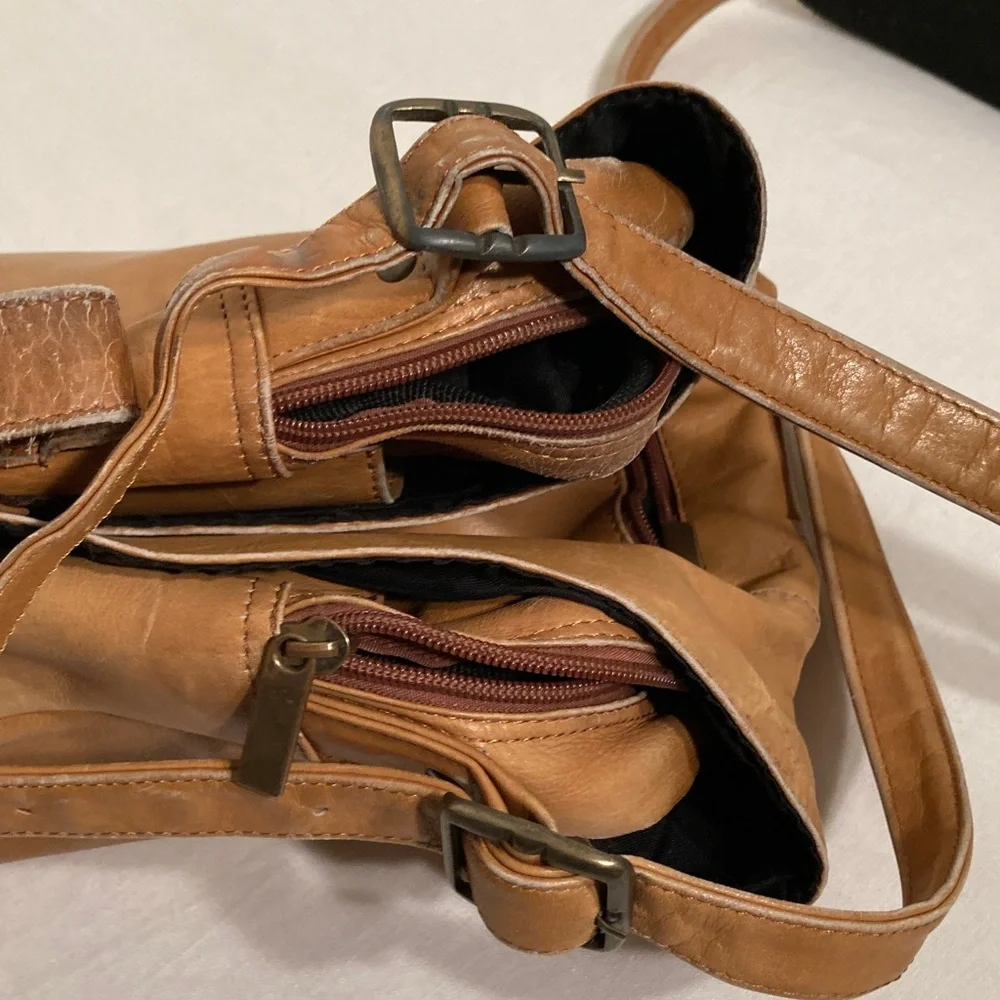 Red Sox Leather Messenger Bag vintage